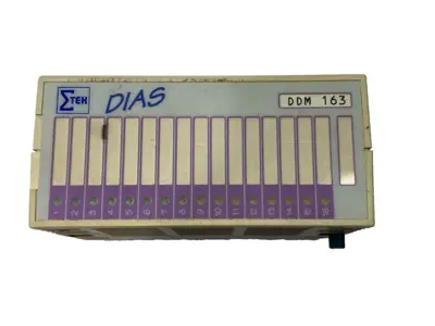 USED SIGMATEK DIAS DIGITAL CONVERSION MODULE DDM 163 LOT OF 5