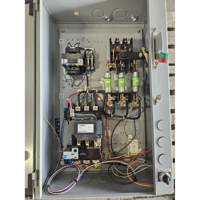Used 50HP NEMA Size 3 Combination Motor Starter 100 AMP GE Controller