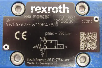 NEW REXROTH R901447979 VALVE R900782389 Z4WEH10E63-41/6EW110ETK4QMAG24/B10