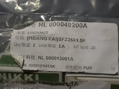 Bearings And Locknuts