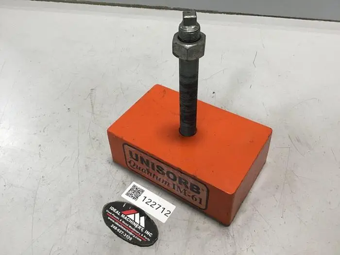 Used UNISORB QUANTUM IM-61 Isolation Pads | Ideal Machinery #666417