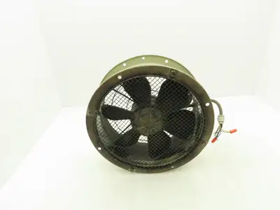 Ziehl-Abegg FC 031-4 DF.2A.3 Exhaust Fan 12" 230/460V 3PH 15" Round Flange