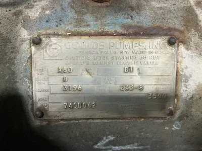 Used GOULDS 3196 Pumps Ohio US | HGR 24 #1543253