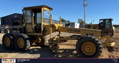 Used 1971 Deere 570 Motor Graders Kentucky US | Proxy Equipment #1567984
