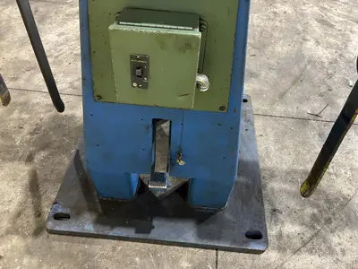 2,000 LBS X 12" LITTELL MODEL #20-12 DOUBLE END PULL OFF UNCOILER COIL REEL: STOCK #23716