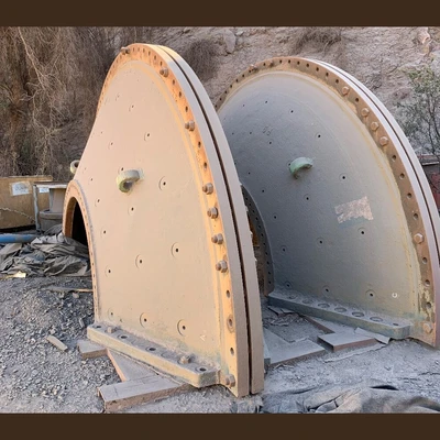 BML Minerals 15ft Dia. x 20ft Long Ball Mill