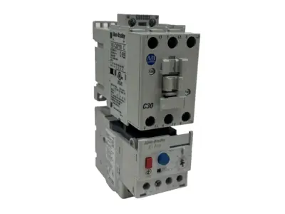USED ALLEN BRADLEY 100-C30*00 CONTACTOR W/ 193-EEED OVERLOAD RELAY