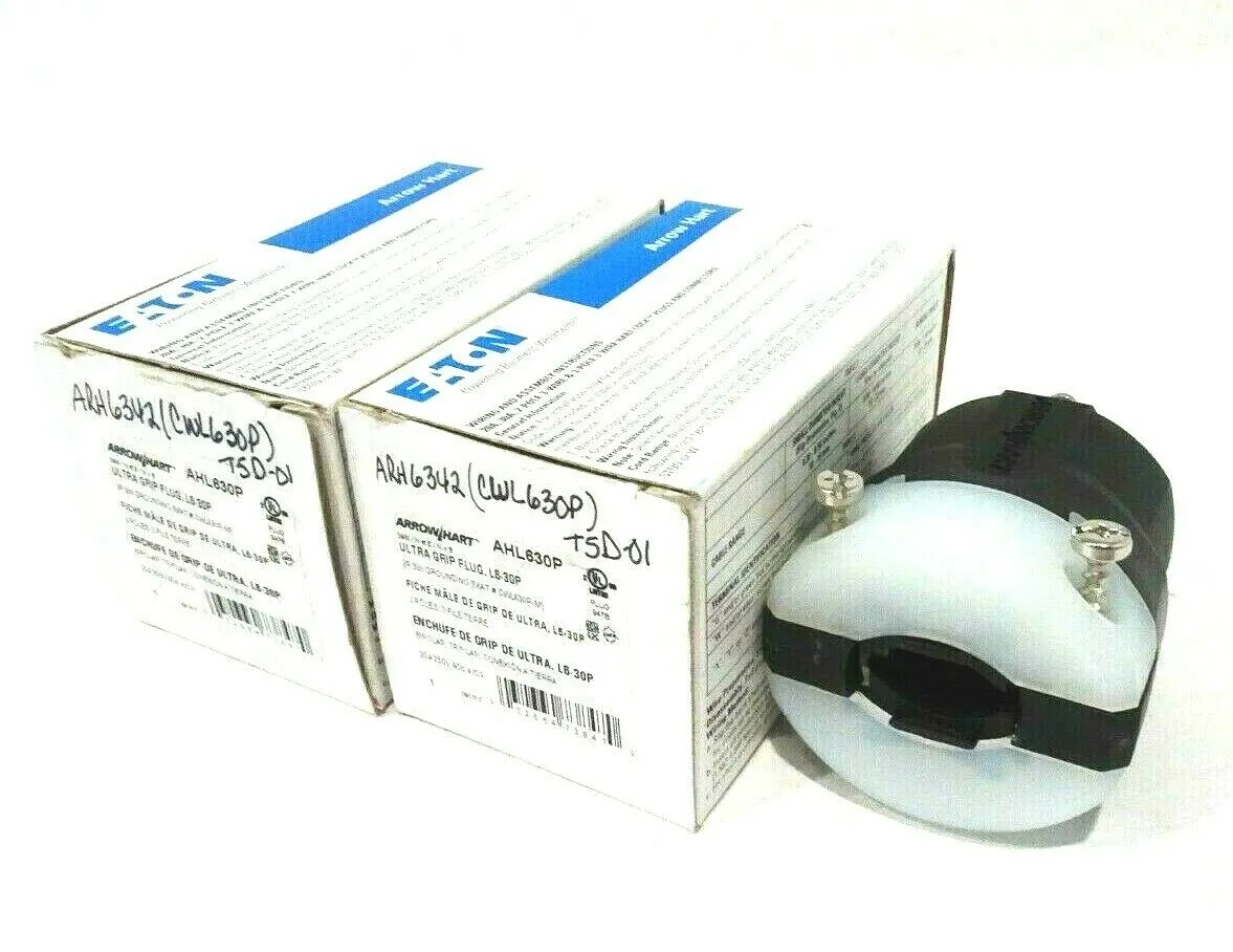 2 NEW ARROW HART AHL630P PLUG