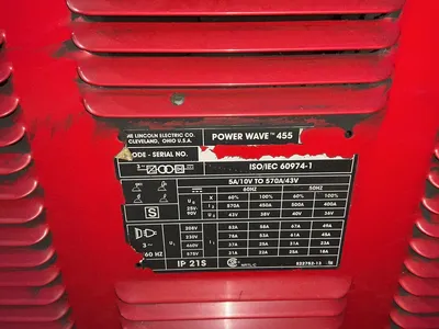 Used LINCOLN ELECTRIC POWERWAVE455M Arc Welders Ohio US | HGR 24 #1405109