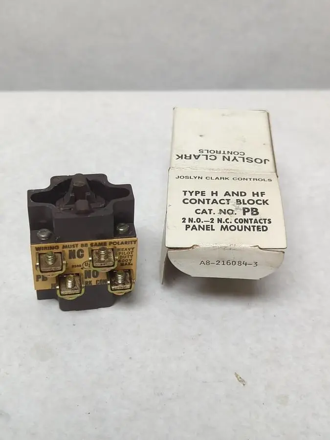 New | in-Stock JOSLYN CLARK PB Miscellaneous Equipment (Electrical & Power) | Surplus Asset Holdings #1198089
