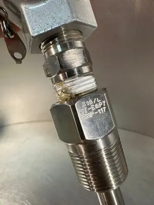 Standard RTD Thermowell Assembly w/ 316/L HT-E6P7 EMP-117 (2.3.1)