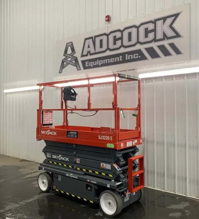 New | in-Stock 2026 SKYJACK SJ3226 E ELECTRIC SCISSOR LIFT Scissor Lifters Alberta CA | Adcock Equipment #1417634