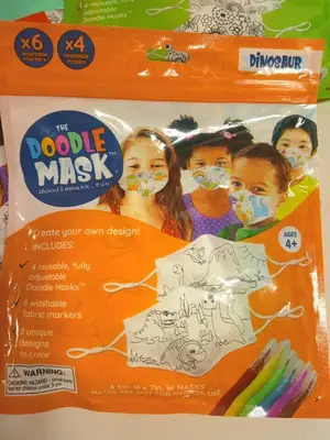 Lot of The Doodle Mask