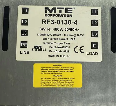 Used EMI RF3-0130-4 Miscellaneous Equipment (Electrical & Power) | Surplus Asset Holdings #1196124