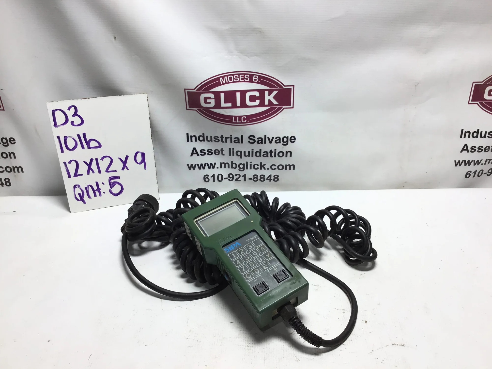 SIPA SP2000 HANDHELD MEMBRANE KEYPAD