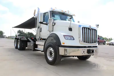 New | in-Stock 2026 INTERNATIONAL HX Rolloff Trucks Texas US | Roll Off Truck World #1491804