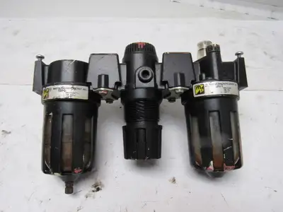 Master Pneumatics Fd60-3 L665-3 R60-3 Filter Regulator Lubricator Assembly FRL