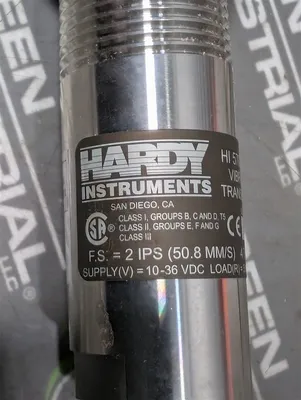 Hardy Instruments HI 5701VBTE-2 Vibration Transmitter Module New NIB