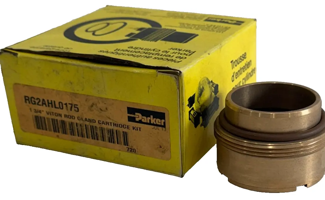 NEW PARKER RG2AHL0175 1 3/4" VITON ROD GLAND CARTRIDGE