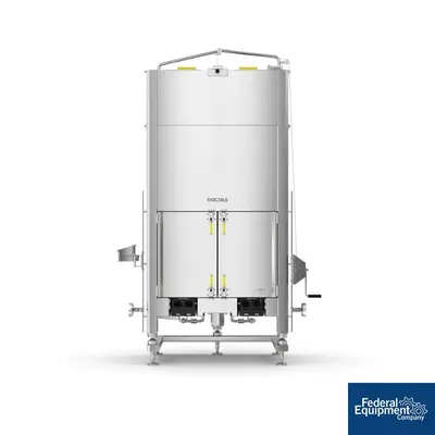 NEW Sartorius 2,000 Liter Sartorius Palletank for Mixing Jacketed PED with Weighing, S/S
