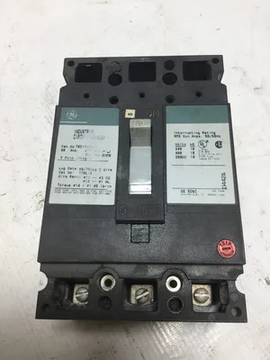 GE TCAL12 Industrial Circuit Breaker TED13405WL 60AMP
