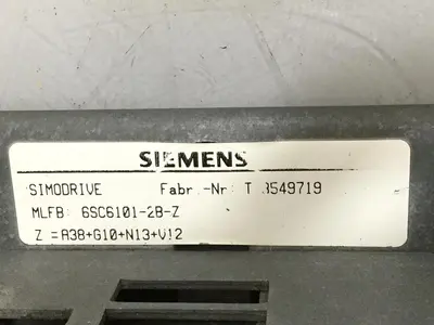 USED SIEMENS 6SC6101-2B-Z