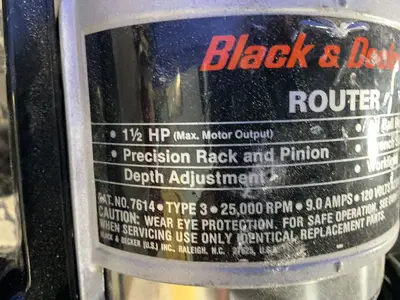 Used BLACK & DECKER 7614 Miscellaneous MRO Ohio US | HGR 24 #1456080
