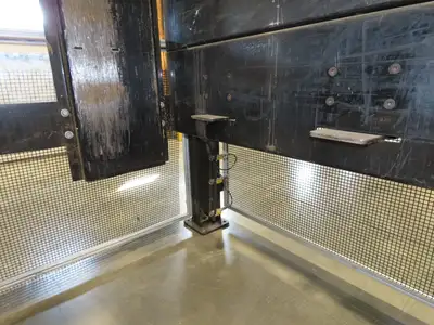 42"W x 48-50"L Pallet Feeder Dispenser for Robot Palletizer Conveyor 90"H