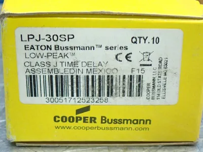 New | in-Stock COOPER / BUSSMAN LPJ30SP Fuses Ohio US | HGR 24 #1069700