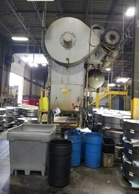 Used 1984 CLEARING S2-500-108-60 Straight Side Presses New Jersey US | National Machinery Exchange #1498996