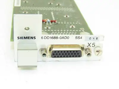 Siemens 6DD1688-0AD0 Interface Sub Module PLC Information Card No Interface Chip
