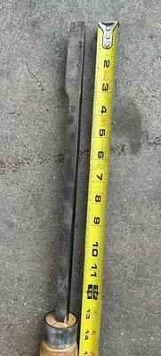 Metal Spinning Trimming Tool ~ 38" Length - Tip 5/8" x 5/16" ~ (5784)