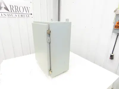 Hoffman A-242010LP Electrical Enclosure 24x20x10" Type 12 Wall Mount