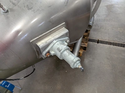 G Force SS Scaling Flour Hopper