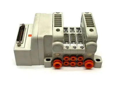 VV5QC11-03N3FD0-S | SMC  Plug-In Base Mounted Manifold - Used