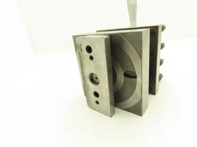 Lathe Milling Machine Tool Post Holder Hold Down 138mm X 138mm 12 Screw T-Slot