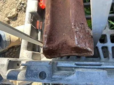 Used AFTERMARKET 46" L X  5-3/4" D STEEL CHISEL DRILL FOR CABLE TOOL Drills Pennsylvania US | East West Machinery & Drilling #1417301