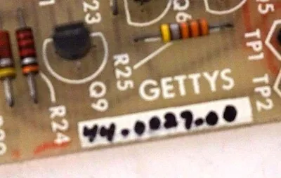 NEW GETTYS / MODICON 44-0027-00 SYNCHRONIZER BOARD 44002700