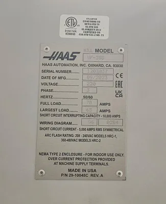2013 HAAS VF-3SS Vertical Machining Centers | Bayou Machinery (15)