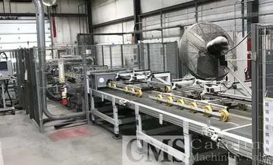 USED 2018 BURKLE 1350 WIDE TOP AND BOTTOM LAMINATOR