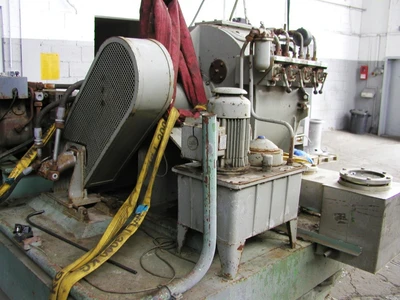 Krauss-Maffei HZ 63 peeler centrifuge, 316SS.