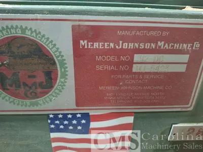 Used MEREEN JOHNSON 312 DC GANG RIP SAW Rip Saws North Carolina US | CAROLINA MACHINERY SALES #1469334