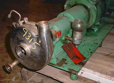 USED TRI CLOVER CENTRIFUGICAL PUMP TRICLOVER SP 216MH S