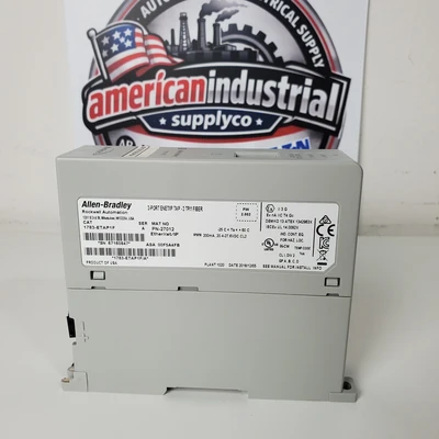 Used Allen Bradley 1783-ETAP1F PLC Ethernet Equipment California US | American Industrial Supply Co. #1377146