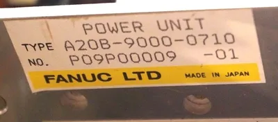 FANUC A20B-9000-0710 POWER SUPPLY MODULE A20B90000710