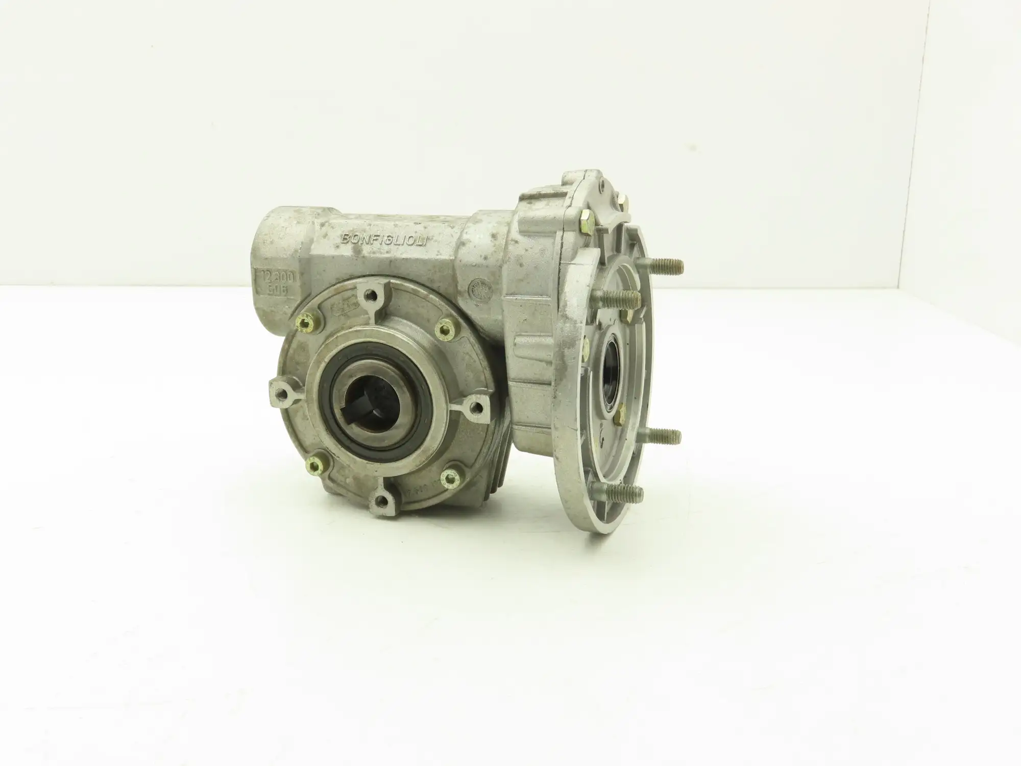 Bonfiglioli Worm Gearbox 300:1 Reducer 5.8rpm P63 Hollow Output Missing Input