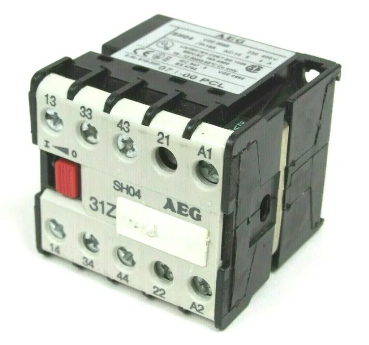 Used AEG SH04 SH04-31Z 071-00 Relays & Switches Michigan US | SB Industrial Supply #811407