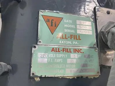 USED 1997 ALL-FILL INC. B250