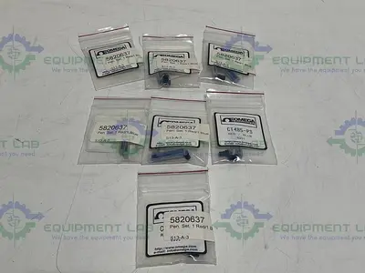 NEW OMEGA CT485-PS BLUE RED CIRCULAR CHART RECORDER SET