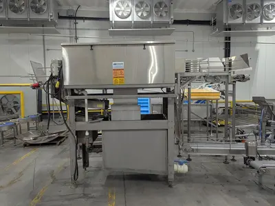 Andgar Tray Washer with Infeed & Outfeed Conveyors